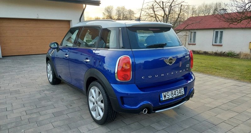 MINI Countryman cena 53000 przebieg: 144000, rok produkcji 2014 z Siedlce małe 277